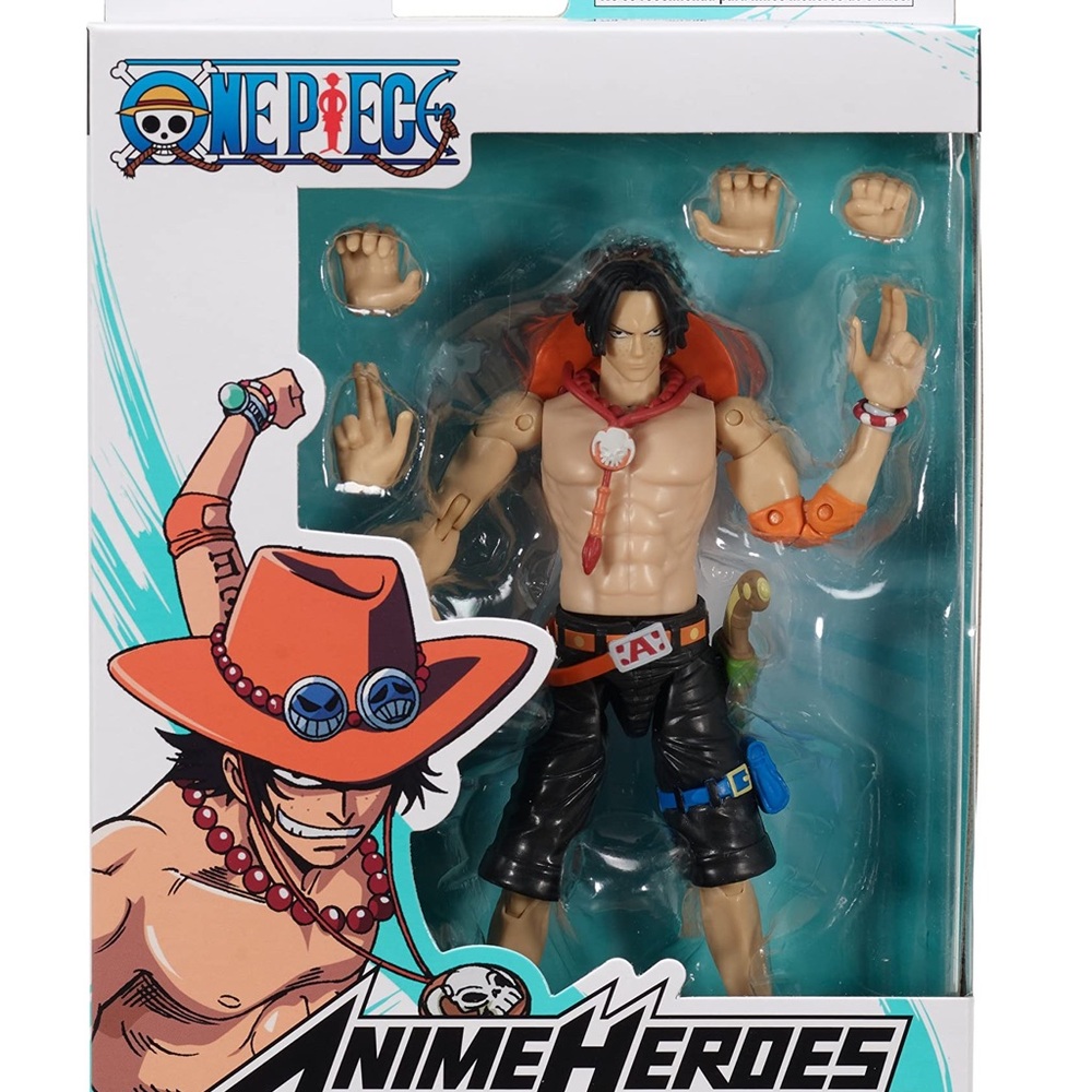 One Piece Anime action figure movable Portgas D Ace